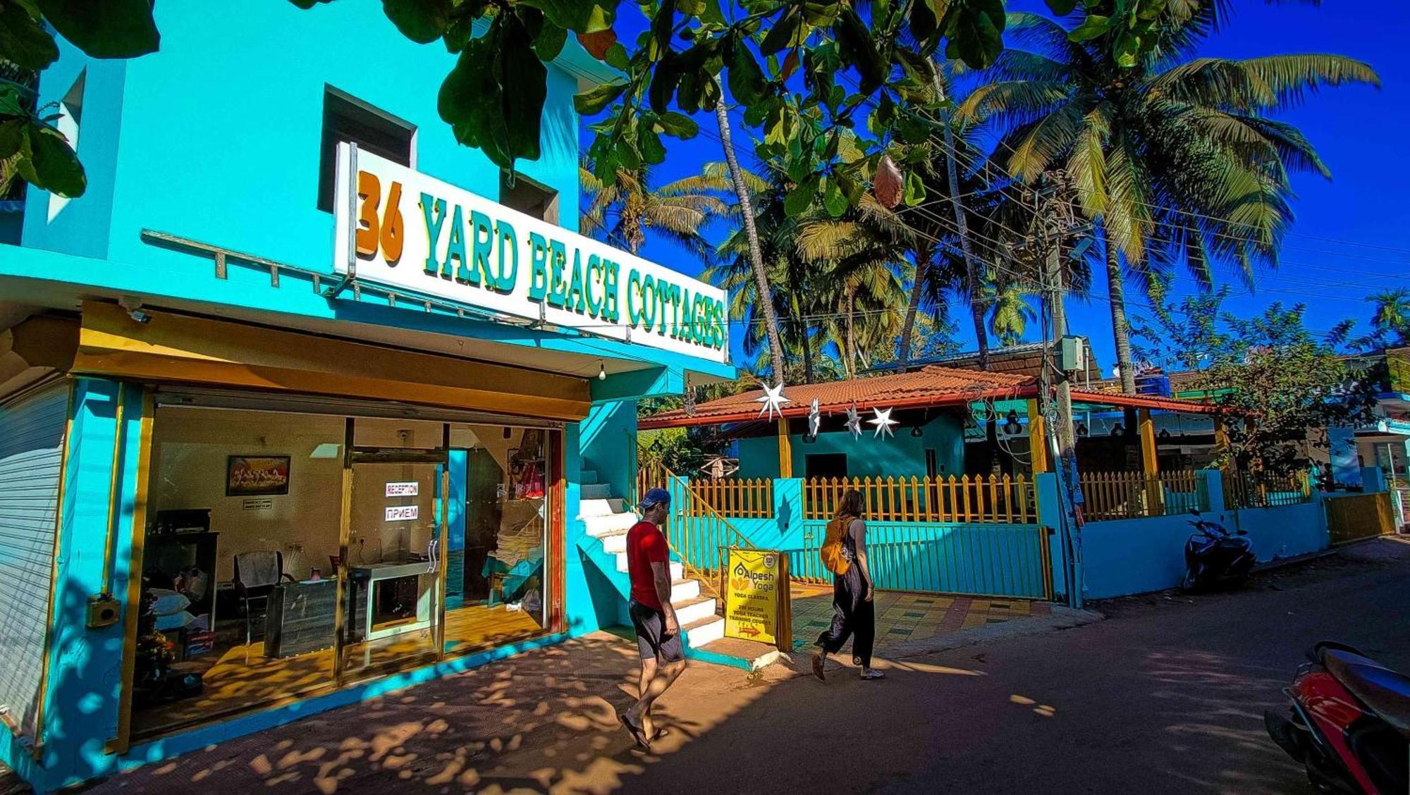 36 Yard Beach Cottages Old Goa Exteriör bild