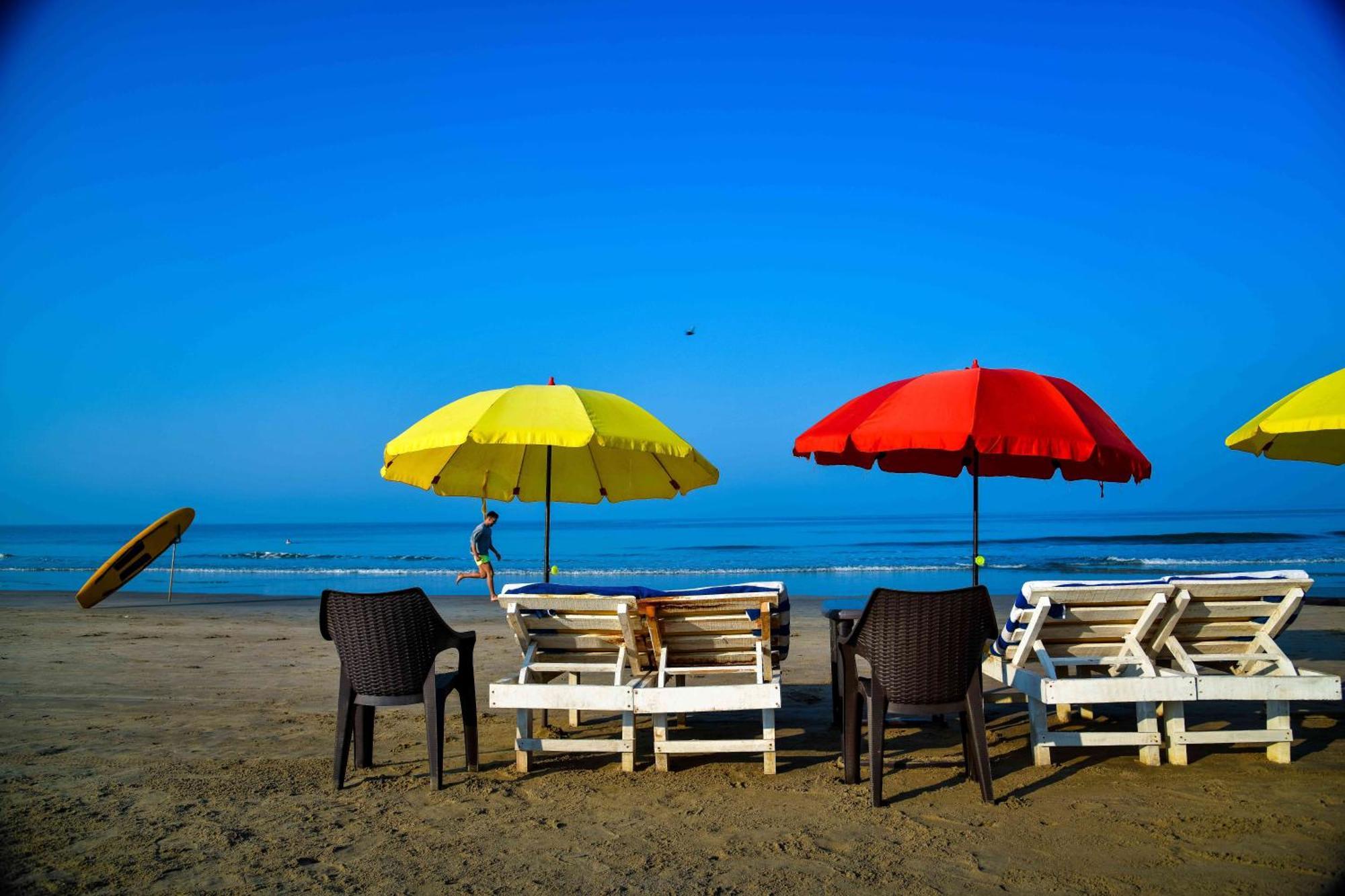 36 Yard Beach Cottages Old Goa Exteriör bild